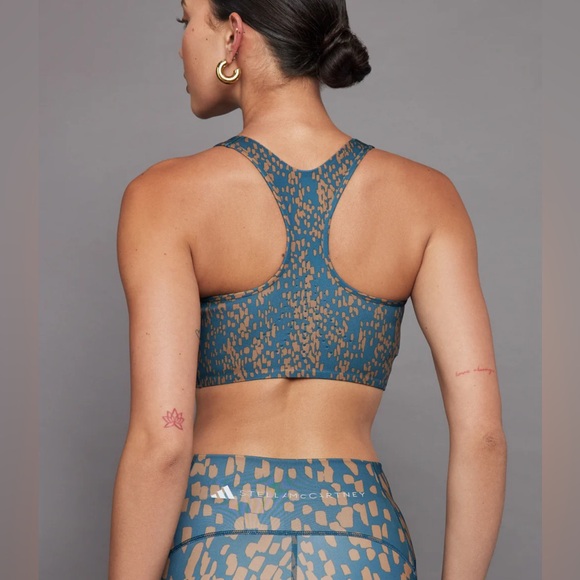 adidas by Stella McCartney True Purpose Power Impact Training Sports Bra NWT - Picture 2 of 12